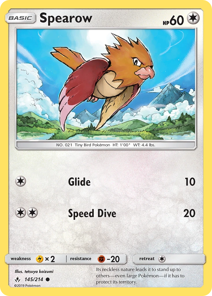 Spearow – Unbroken Bonds 145