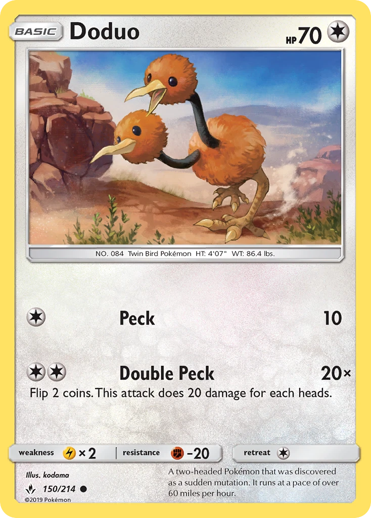 Doduo – Unbroken Bonds 150