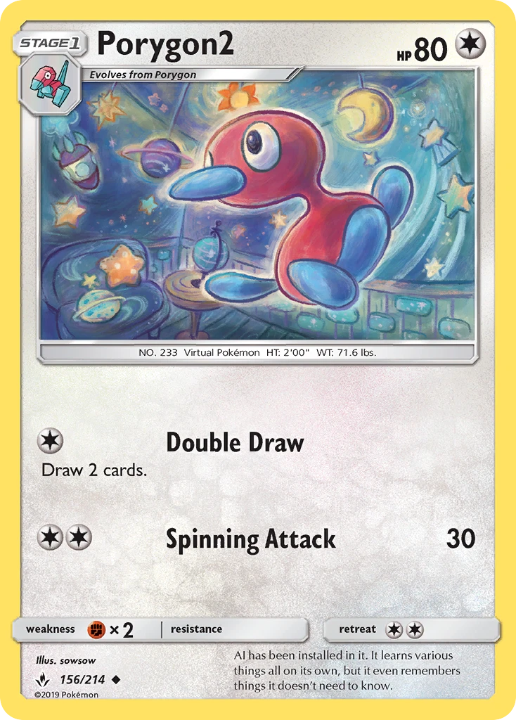 Porygon2 – Unbroken Bonds 156