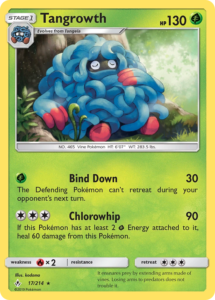 Tangrowth – Unbroken Bonds 17