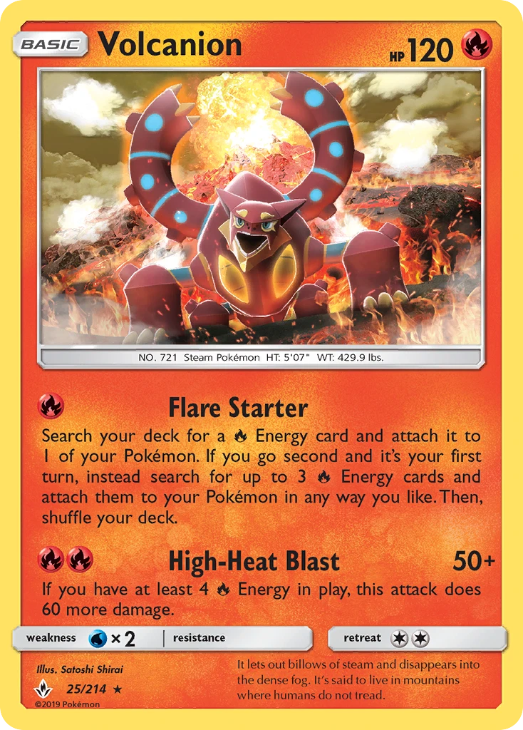 Volcanion – Unbroken Bonds 25