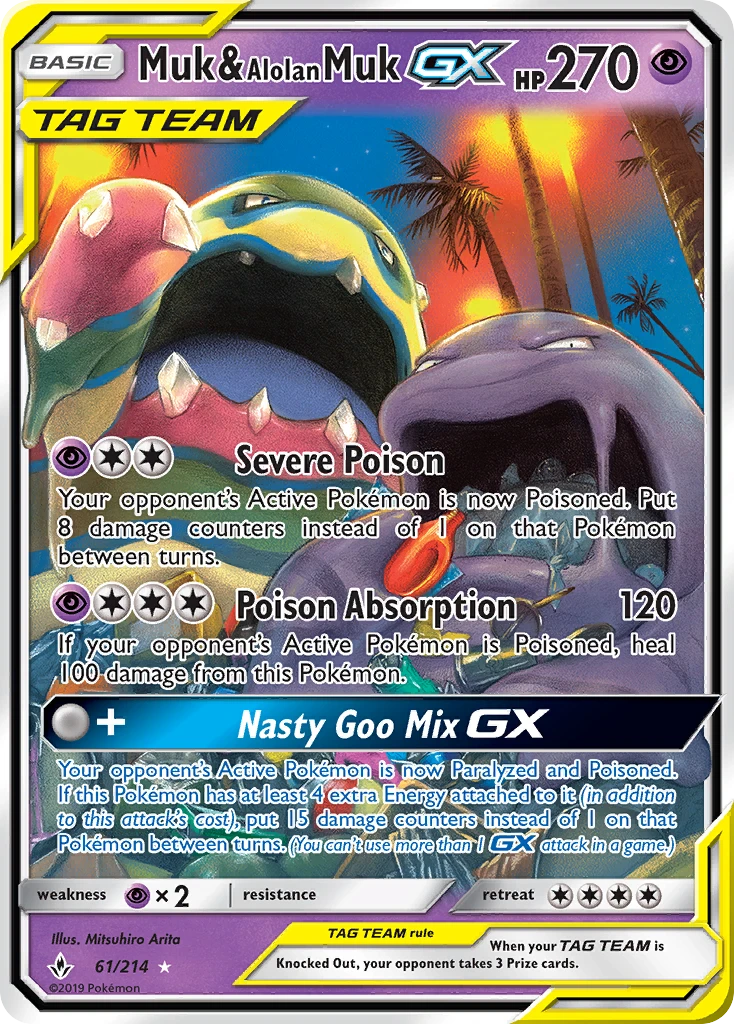 Muk & Alolan Muk-GX – Unbroken Bonds 61