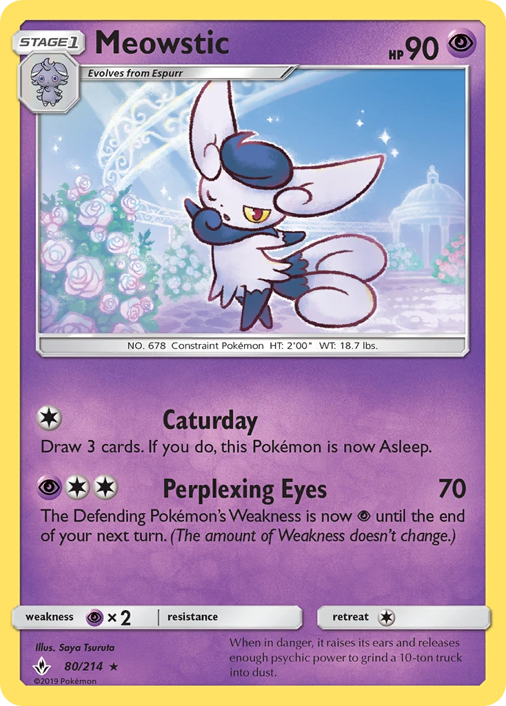 Meowstic – Unbroken Bonds 80