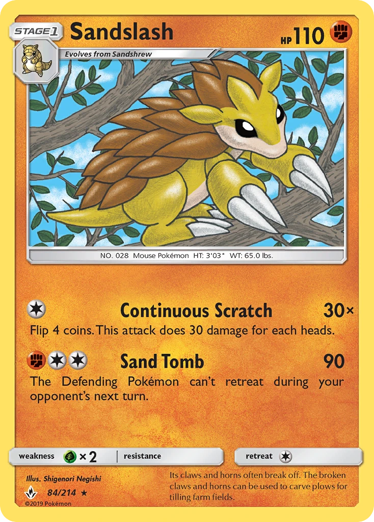Sandslash – Unbroken Bonds 84