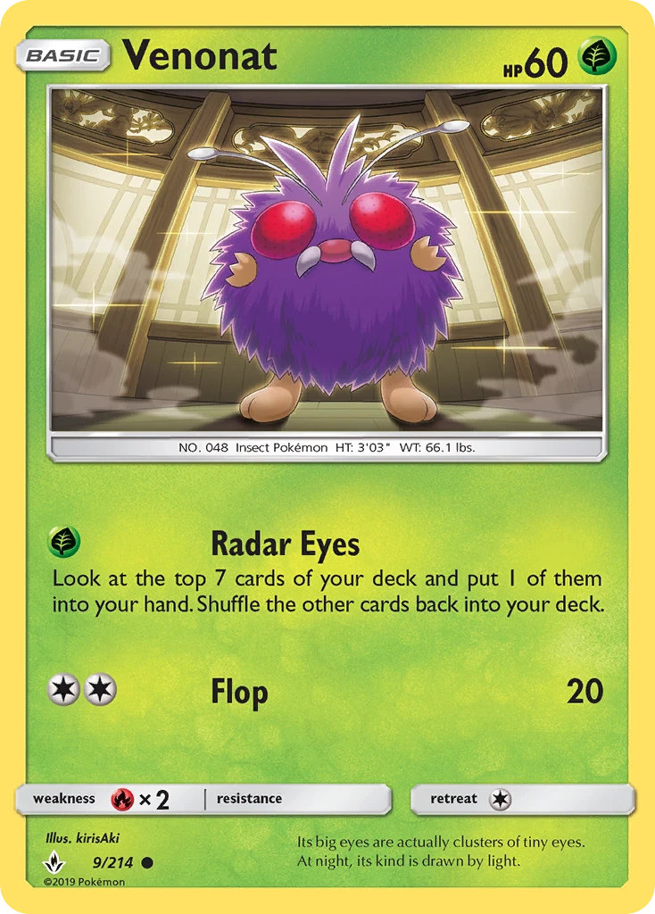 Venonat – Unbroken Bonds 9