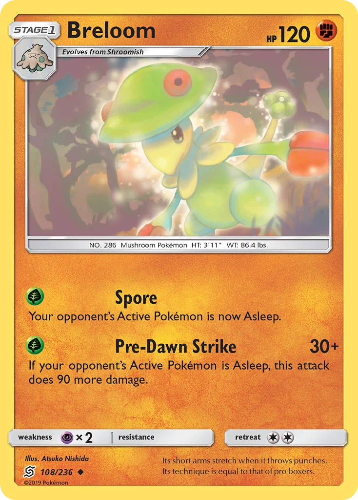Breloom – Unified Minds 108