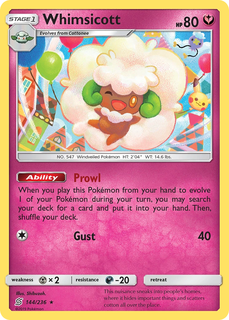 Whimsicott – Unified Minds 144