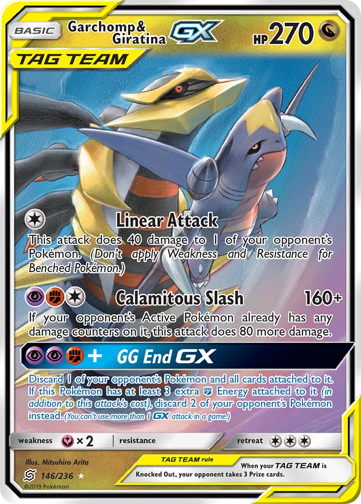 Garchomp & Giratina-GX – Unified Minds 146