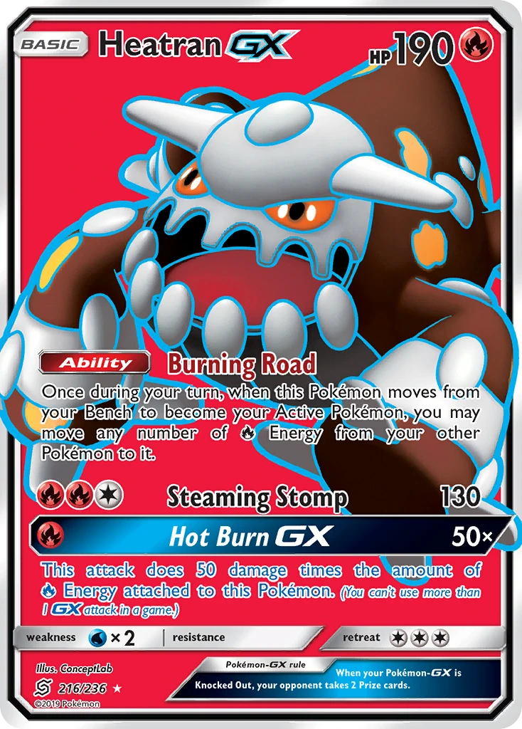 Heatran-GX – Unified Minds 216