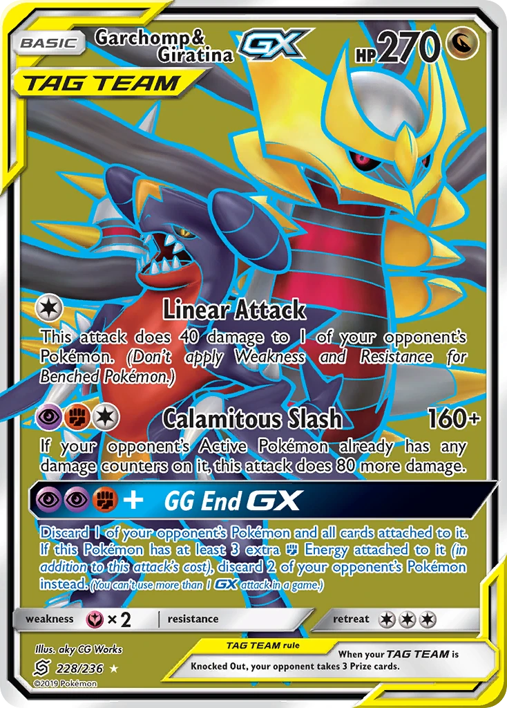 Garchomp & Giratina-GX – Unified Minds 228