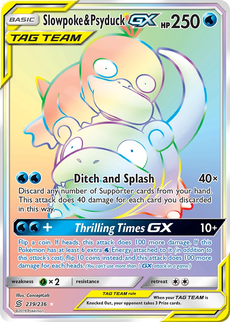 Slowpoke & Psyduck-GX – Unified Minds 239