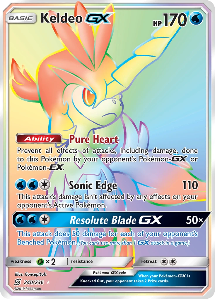 Keldeo-GX – Unified Minds 240