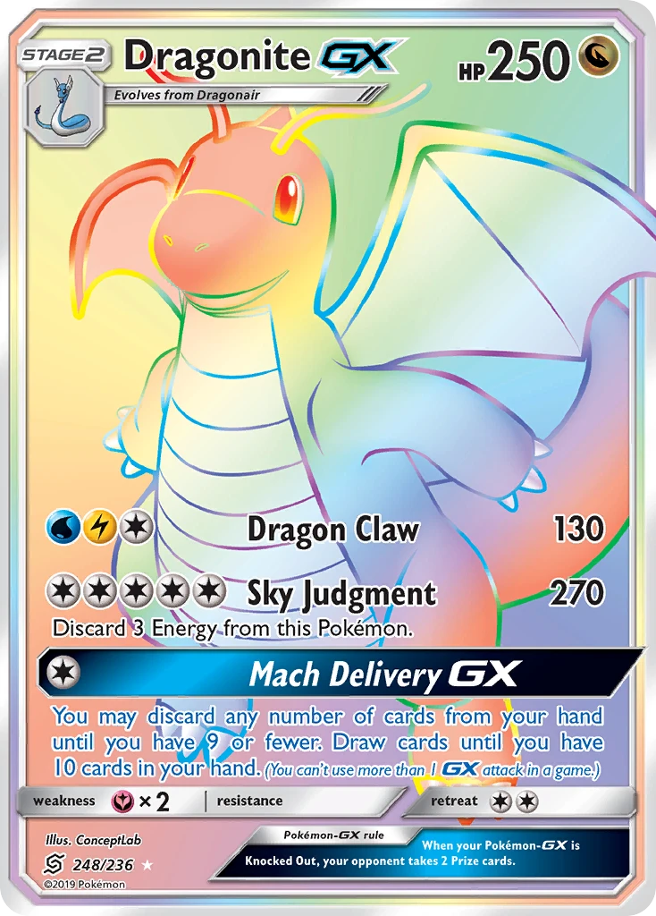 Dragonite-GX – Unified Minds 248