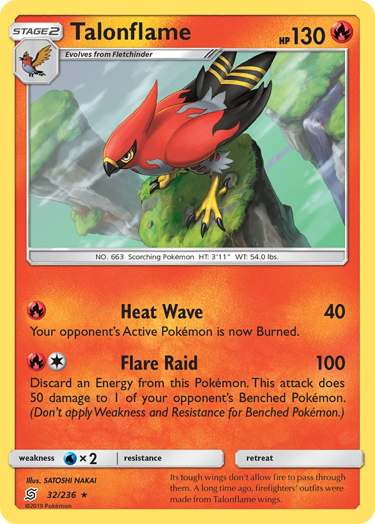 Talonflame – Unified Minds 32