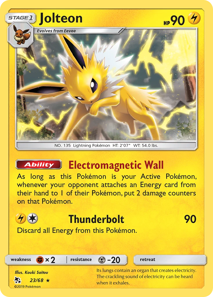 Jolteon – Hidden Fates 23