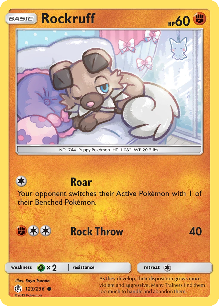 Rockruff – Cosmic Eclipse 123