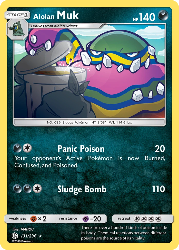 Alolan Muk – Cosmic Eclipse 131