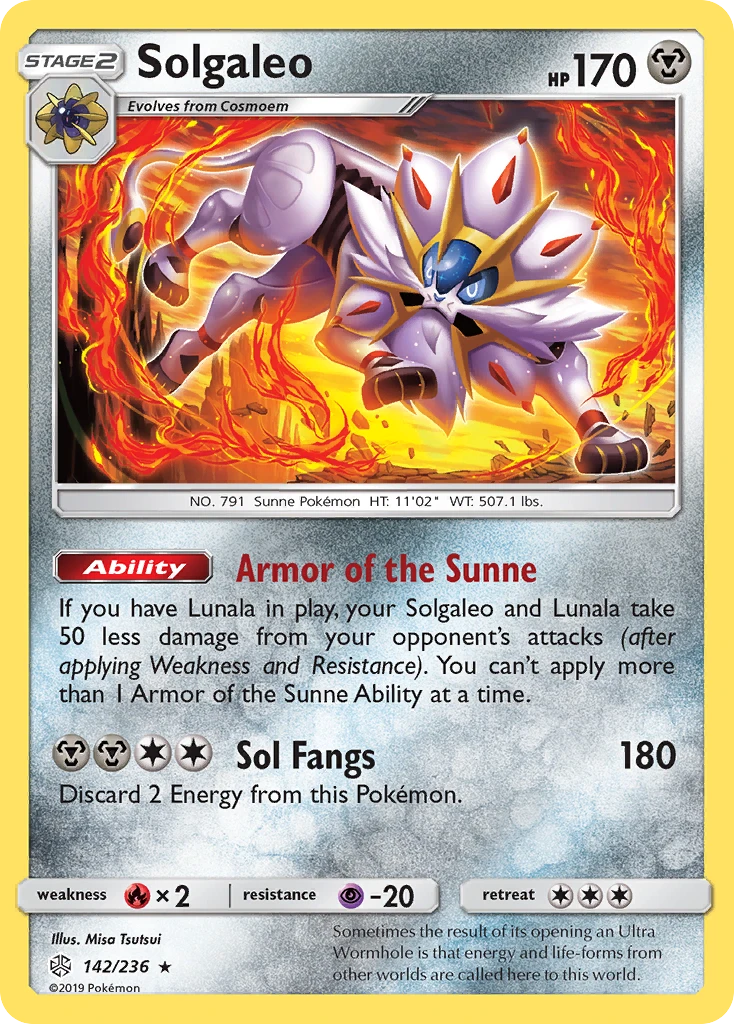 Solgaleo – Cosmic Eclipse 142
