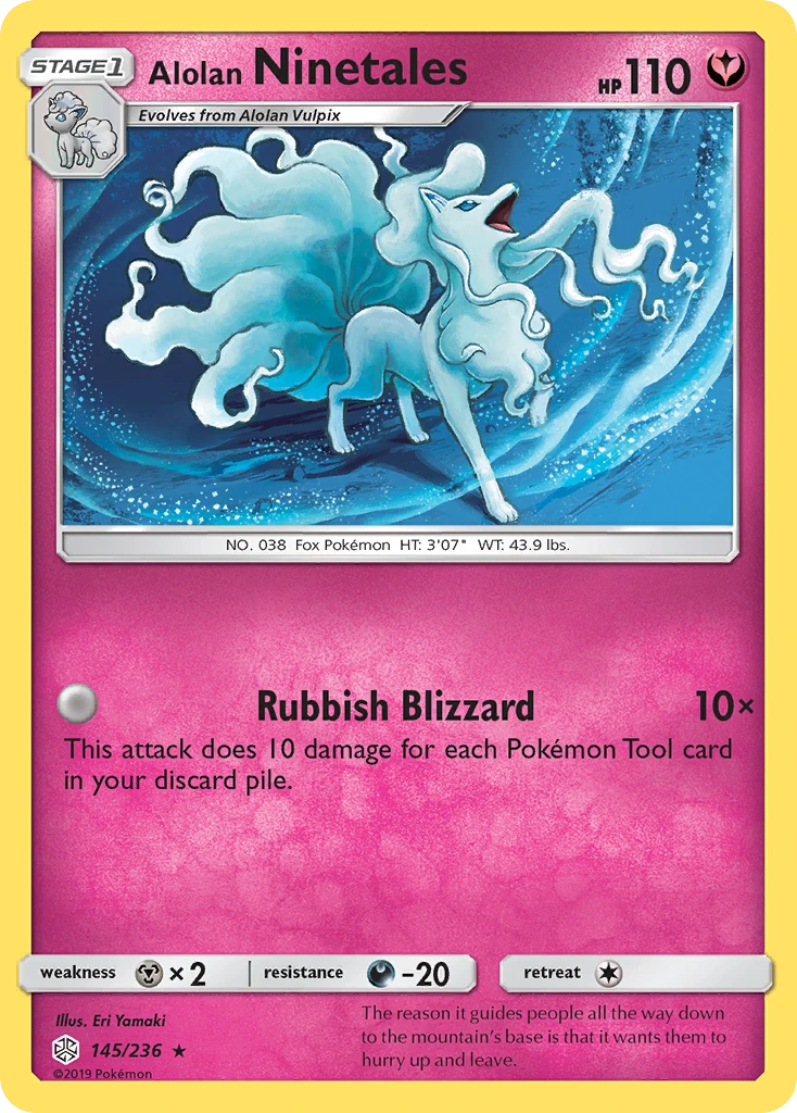 Alolan Ninetales – Cosmic Eclipse 145