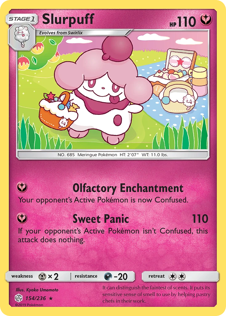 Slurpuff – Cosmic Eclipse 154