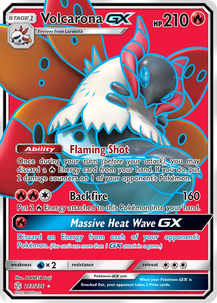 Volcarona-GX – Cosmic Eclipse 213