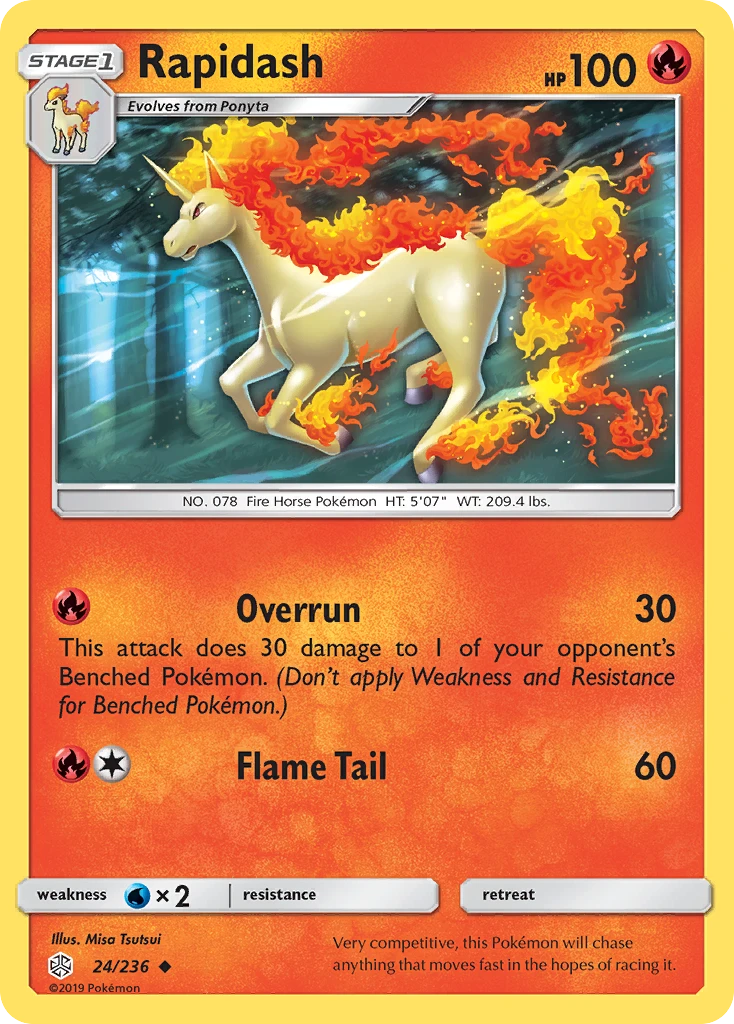 Rapidash – Cosmic Eclipse 24
