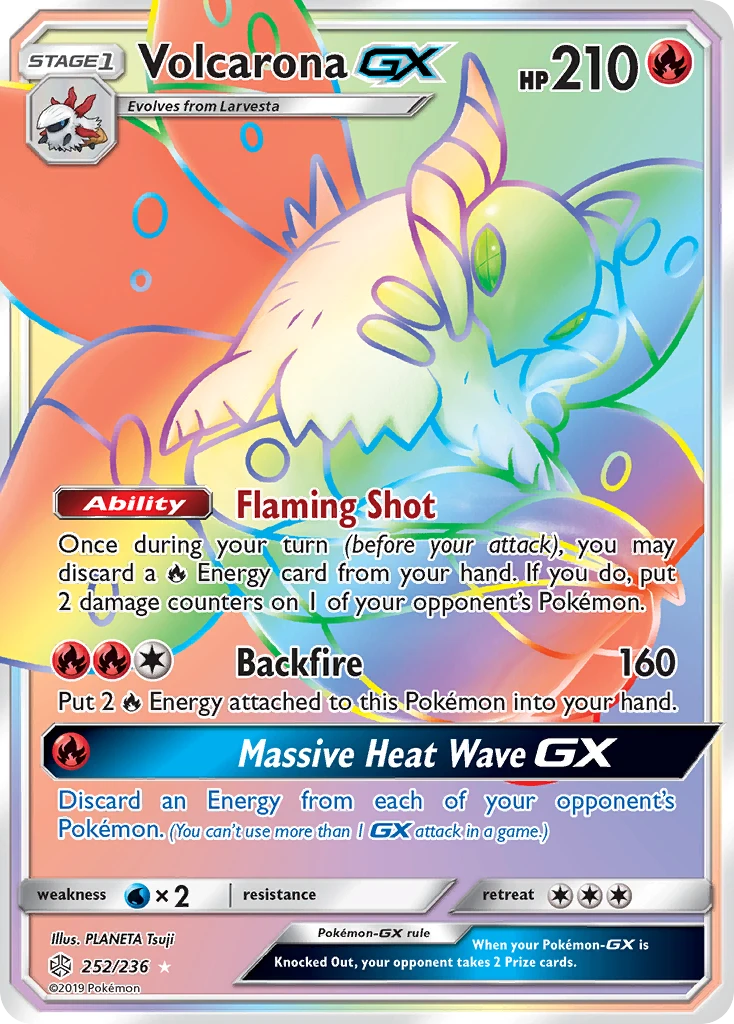 Volcarona-GX – Cosmic Eclipse 252