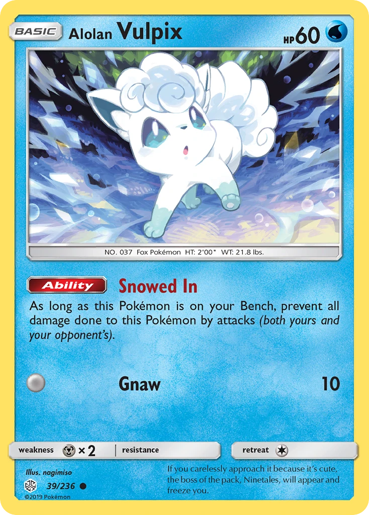 Alolan Vulpix – Cosmic Eclipse 39
