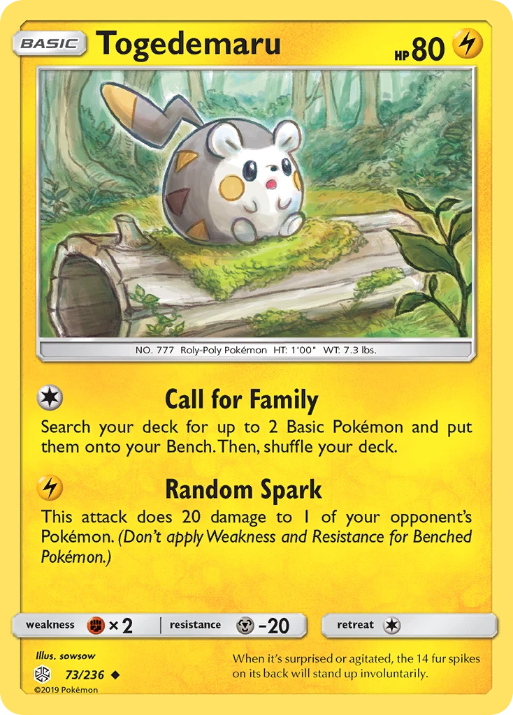 Togedemaru – Cosmic Eclipse 73