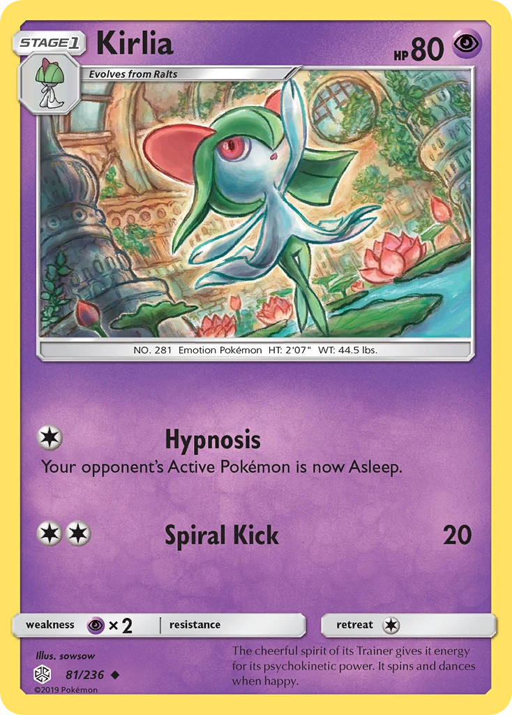 Kirlia – Cosmic Eclipse 81