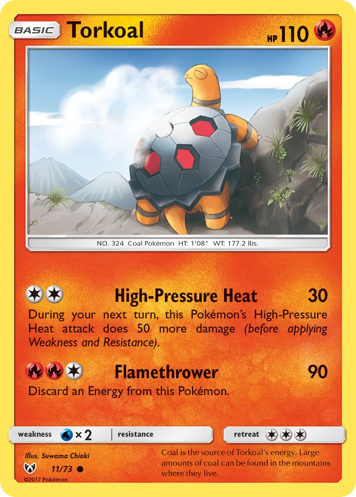 Torkoal – Shining Legends 11