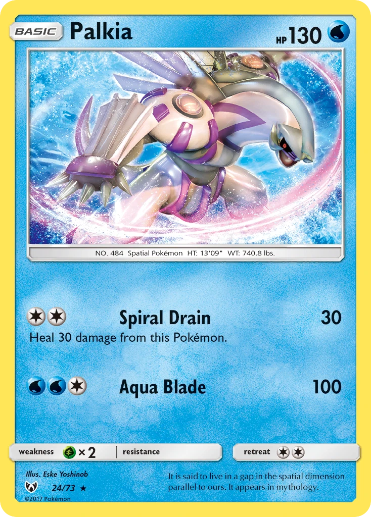 Palkia – Shining Legends 24