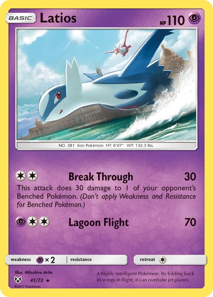 Latios – Shining Legends 41