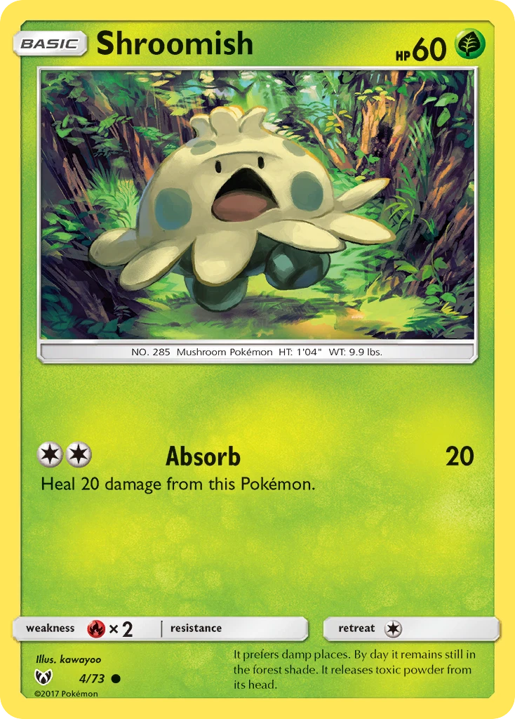 Shroomish – Shining Legends 4