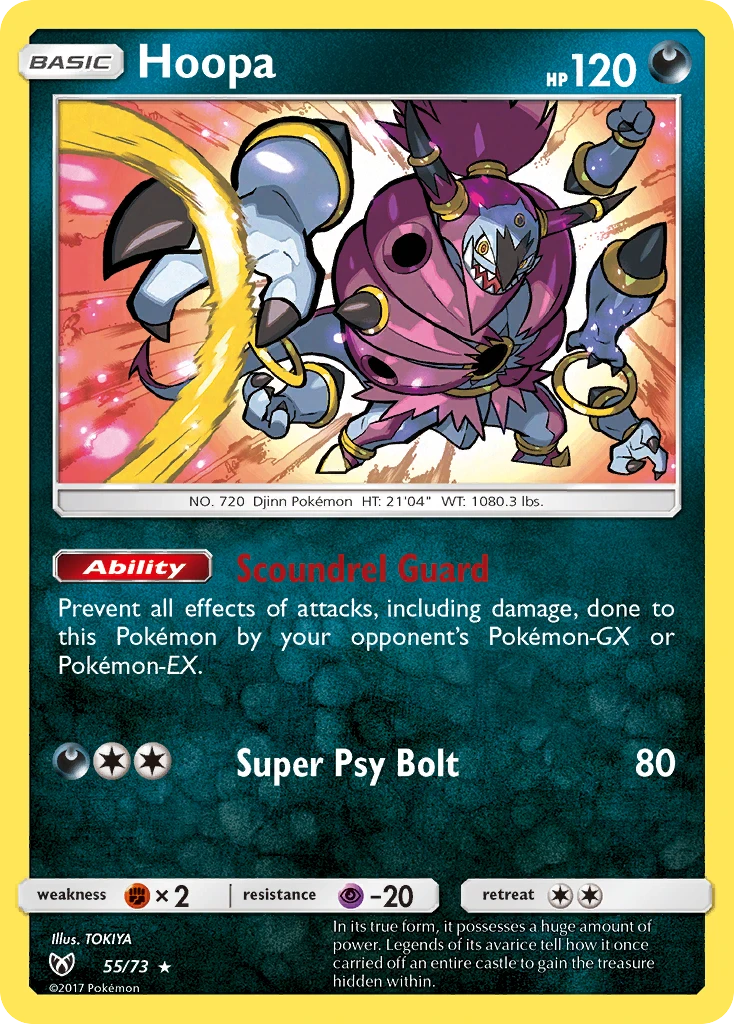 Hoopa – Shining Legends 55