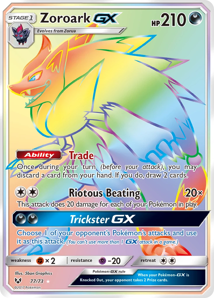 Zoroark GX – Légendes Brillantes 77