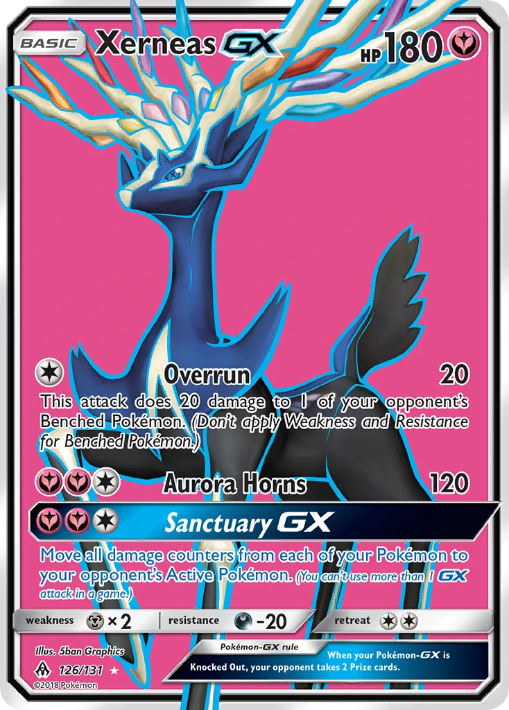 Xerneas GX – Forbidden Light 126
