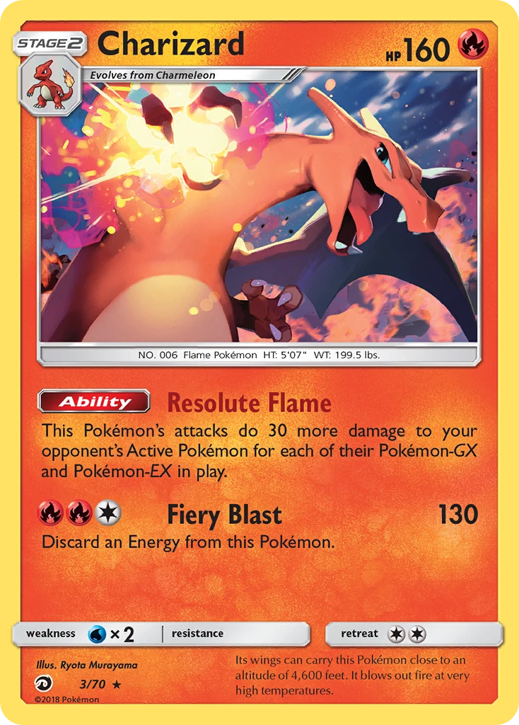 Charizard – Trionfo Dei Draghi 3