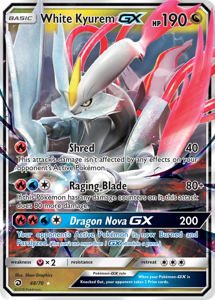 Kyurem Blanco GX – Majestad De Dragones 48