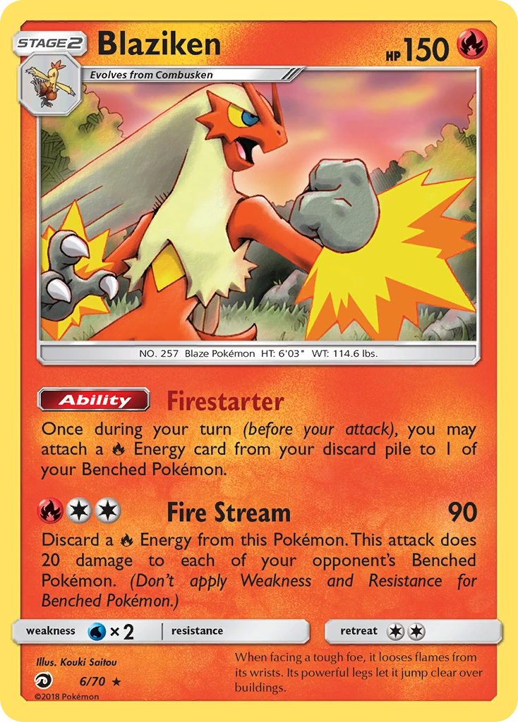 Blaziken – Majestad De Dragones 6