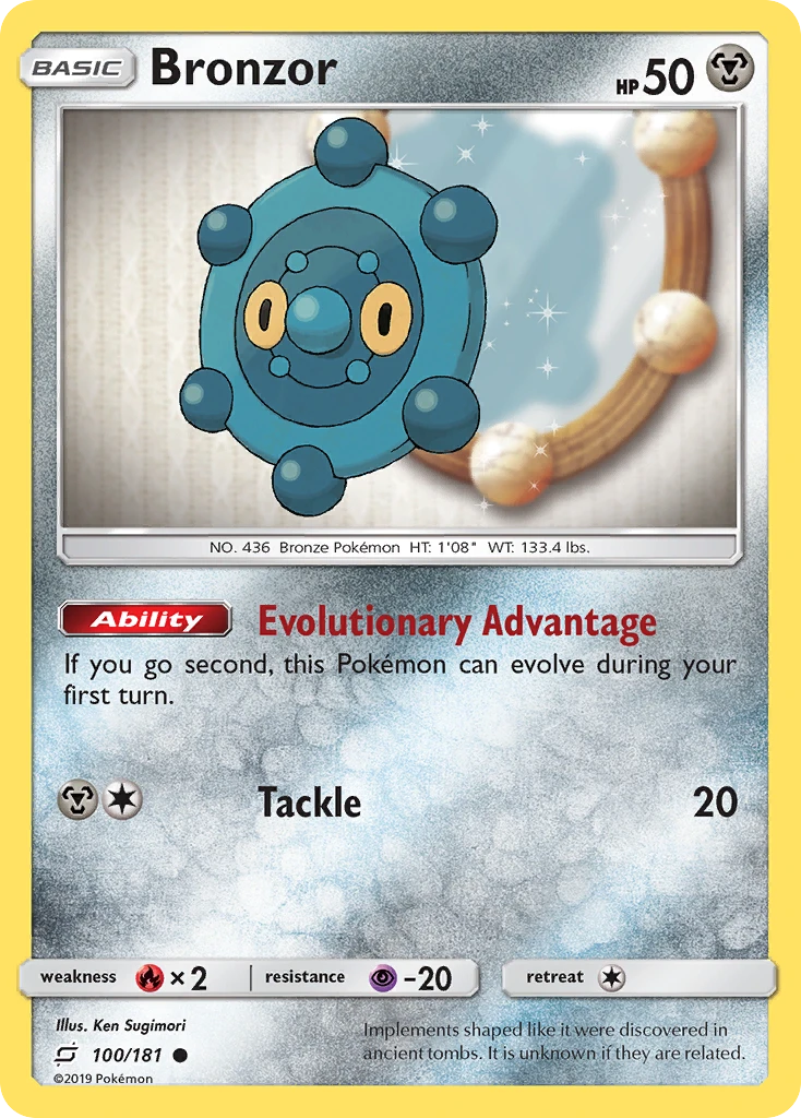 Bronzor – Team Up 100