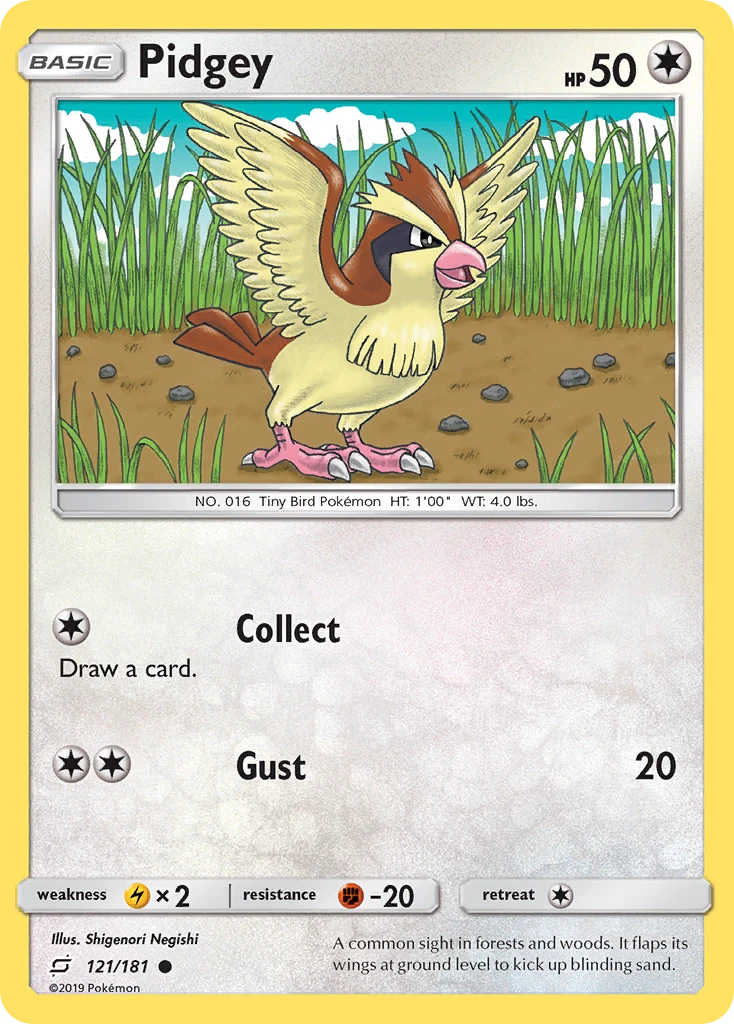 Pidgey – Team Up 121