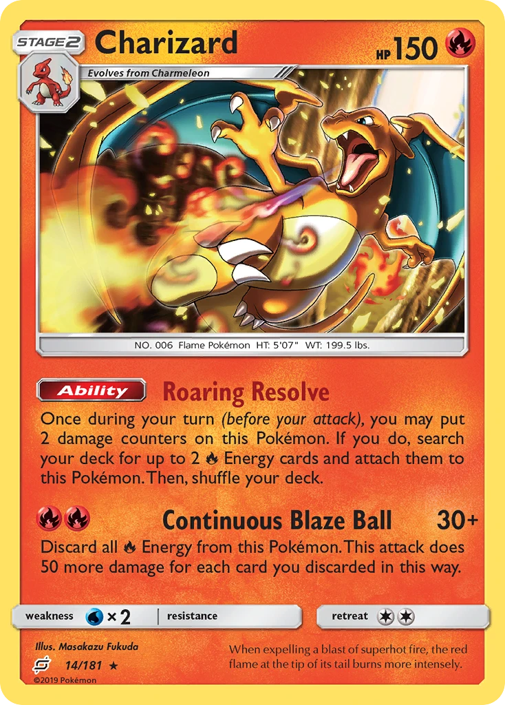 Charizard – Team Up 14