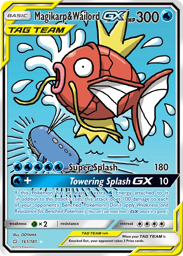 Magikarp & Wailord-GX – Team Up 161