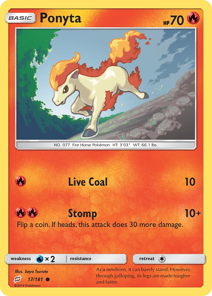 Ponyta – Team Up 17