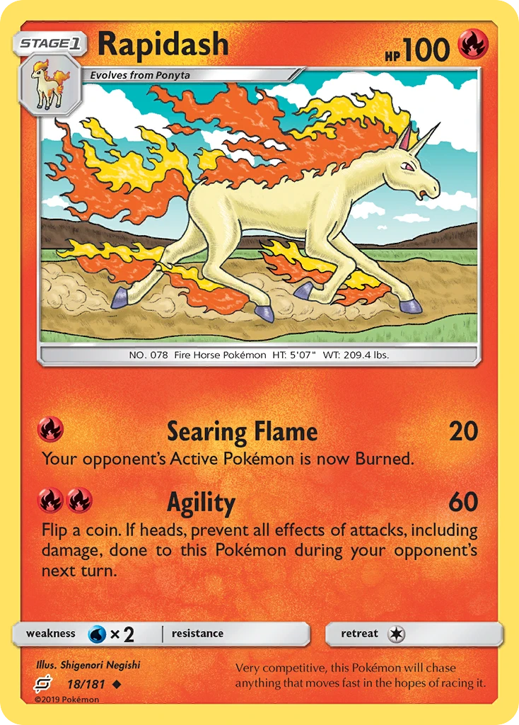 Rapidash – Team Up 18