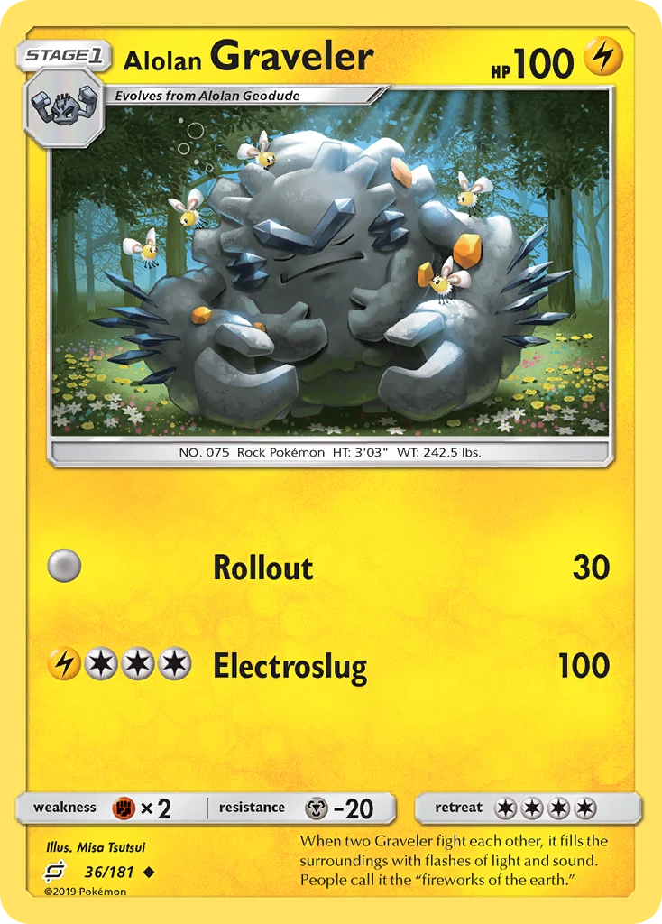 Alolan Graveler – Team Up 36