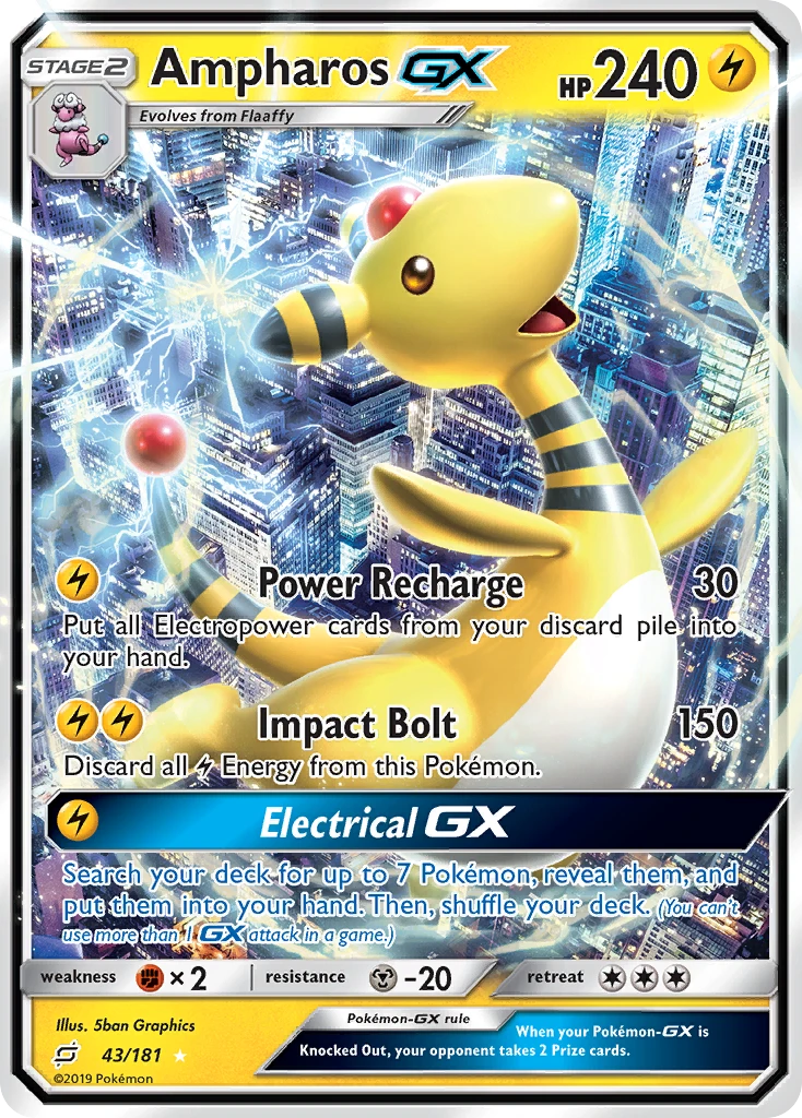 Ampharos-GX – Team Up 43