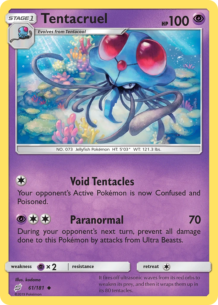 Tentacruel – Team Up 61