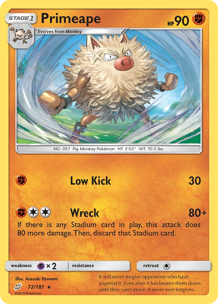 Primeape – Team Up 72
